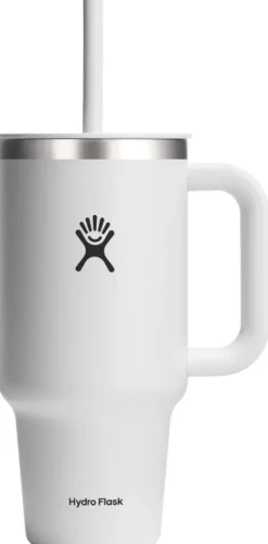 HydroFlask All Around Travel Tumbler 32oz (946ml) termosmuki, White| Termosmukit