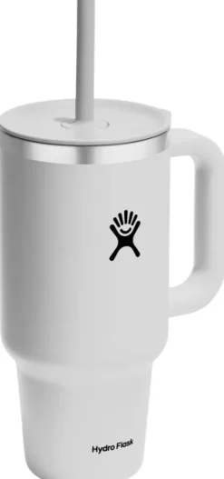 HydroFlask All Around Travel Tumbler 32oz (946ml) termosmuki, White| Termosmukit