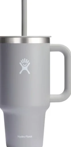 HydroFlask Eristetyt Juomapullot^All Around Travel Tumbler matkamuki, 946ml, harmaa