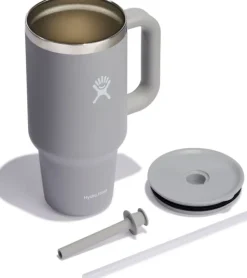 HydroFlask Eristetyt Juomapullot^All Around Travel Tumbler matkamuki, 946ml, harmaa