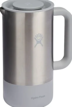 HydroFlask Tarvikkeet^French Coffee Press kahvipuristin, 946 ml, harmaa