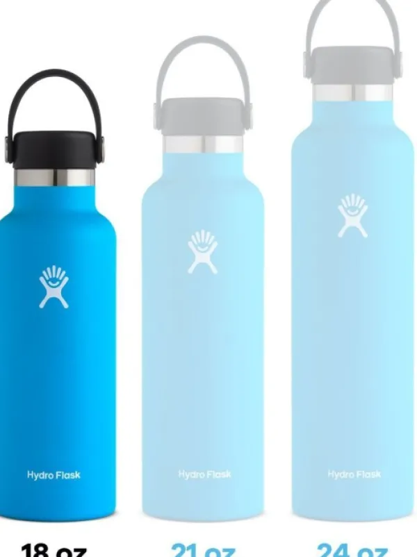 HydroFlask Insulated Standard Mouth Flex juomapullo, 532ml, tummansininen| Eristetyt Juomapullot