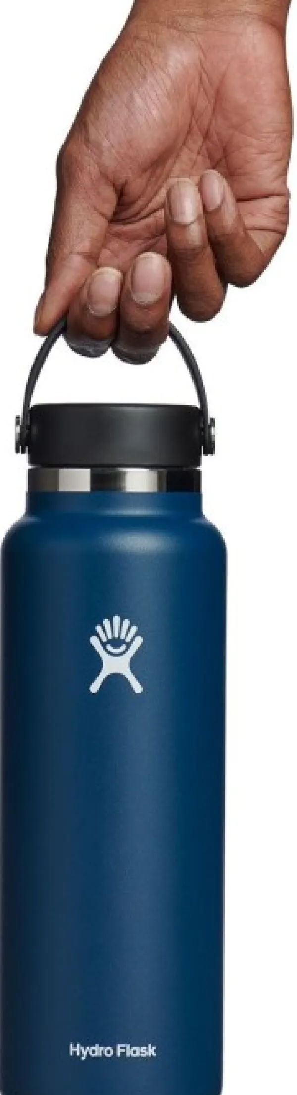 HydroFlask Eristetyt Juomapullot^Insulated Wide Mouth Flex juomapullo, 1180 ml, tummansininen