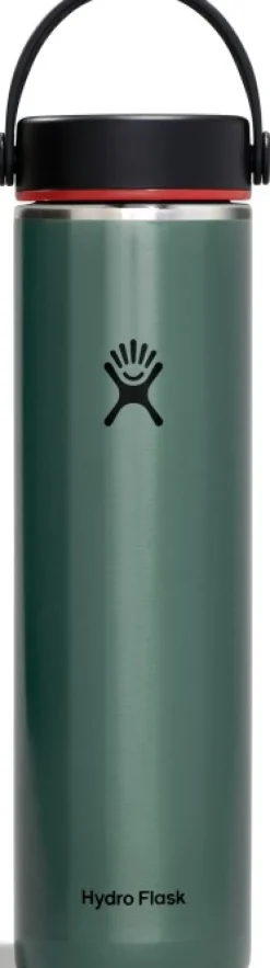 HydroFlask Eristetyt Juomapullot^LW Wide juomapullo, 709ml, sinivihreä
