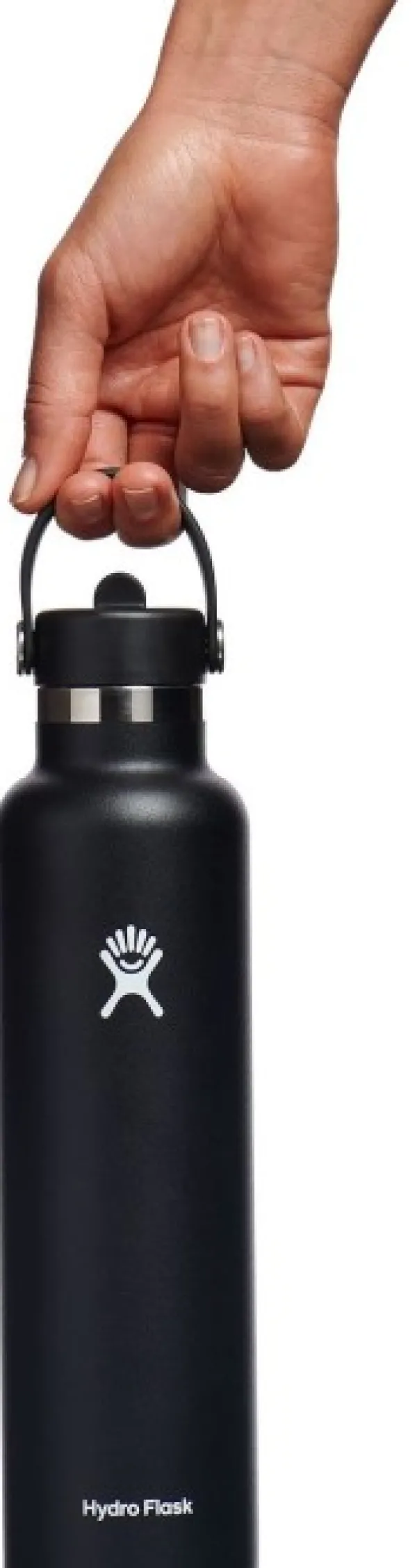 HydroFlask Eristetyt Juomapullot^Std Flex Straw eristävä juomapullo, 21oz (621ml), Black