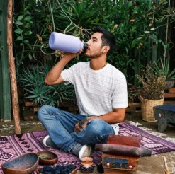 HydroFlask Eristetyt Juomapullot^Wide Flex 1900 ml juomapullo, White