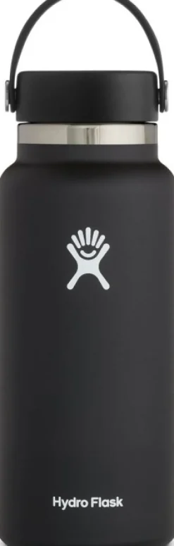 HydroFlask Eristetyt Juomapullot^Wide Mouth Flex 946 ml Black