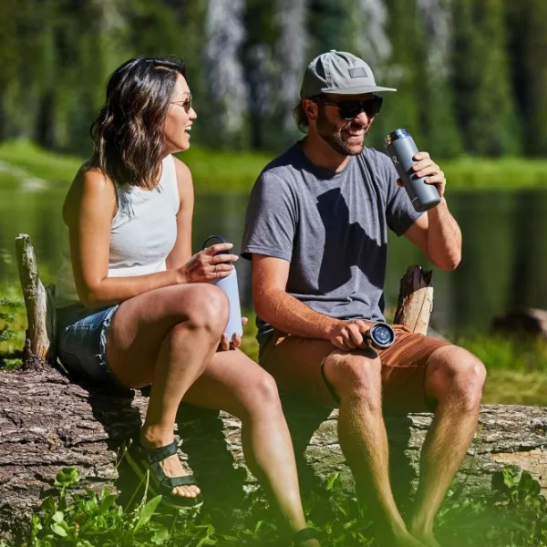 HydroFlask Eristetyt Juomapullot^Wide Mouth Flex 946 ml Black