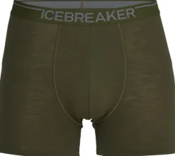 Icebreaker Anatomica merinovillabokserit, vihreä| Alusvaatteet