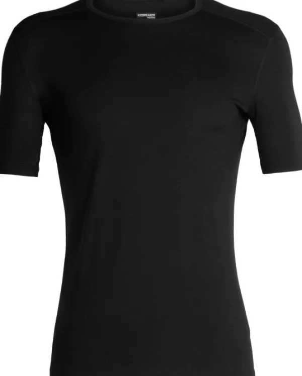 Icebreaker Men 200 Oasis SS Crewe t-paita, musta| Pitkähihaiset Paidat