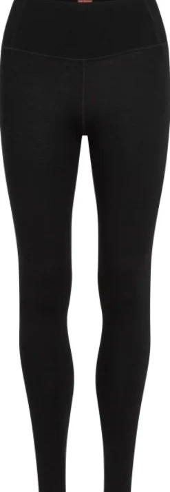Icebreaker Kerrastohousut^Mer 260 Tech High Rise Leggings naisten kerrastohousut, Black