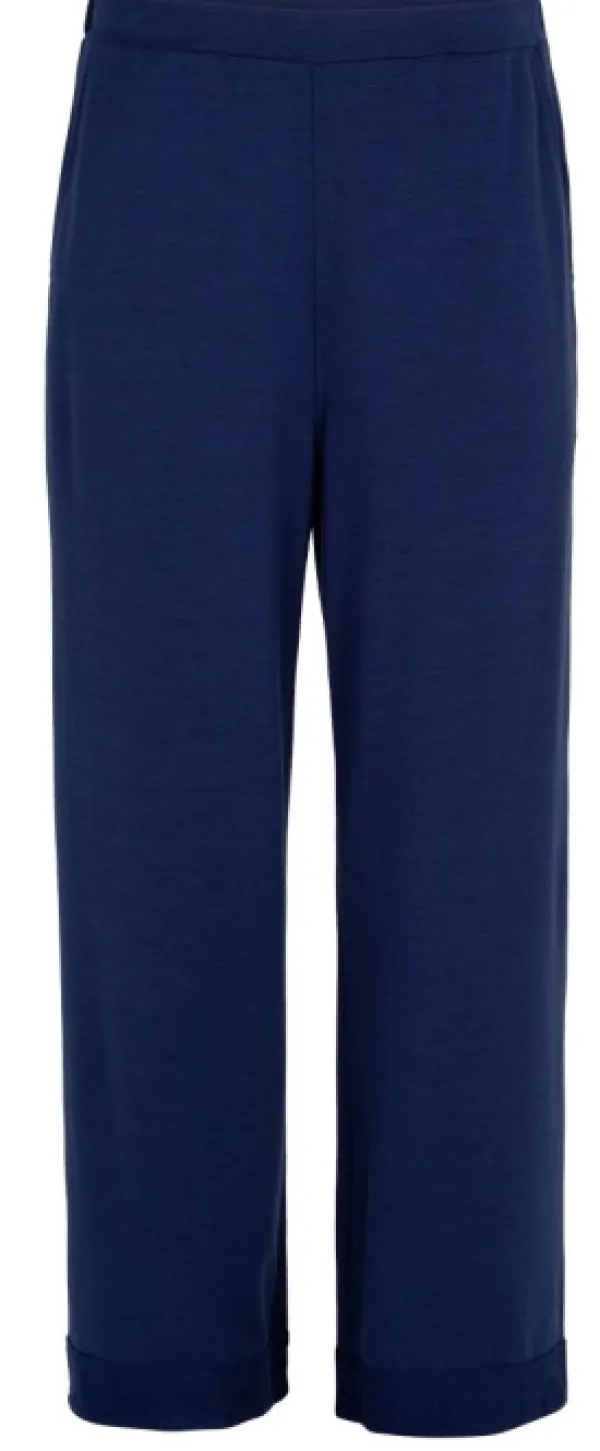 Icebreaker Vapaa-ajan Housut^Merino Wide Pants naisten housut, sininen