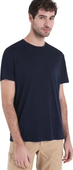 Icebreaker M's Merino 150 Tech Lite III SS Tee Midnight Navy| T-paidat Ja Pikeepaidat