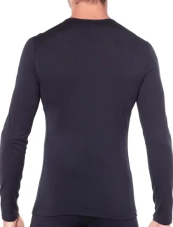 Icebreaker Kerrastopaidat^Oasis LS Crewe 200 merinopaita, tummansininen