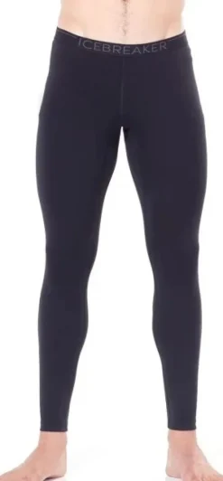 Icebreaker Kerrastohousut^Oasis -miesten kerrastohousut, Black/Monsoon