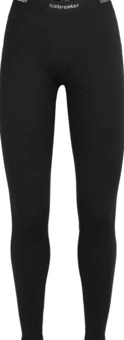 Icebreaker Oasis -naisten housut, musta| Kerrastohousut