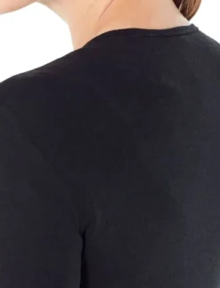 Icebreaker W's Everyday LS Crewe 175 Black| Kerrastopaidat