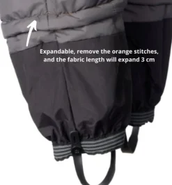 Isbjörn Powder Winter Pant Black| Lasten Haalarit