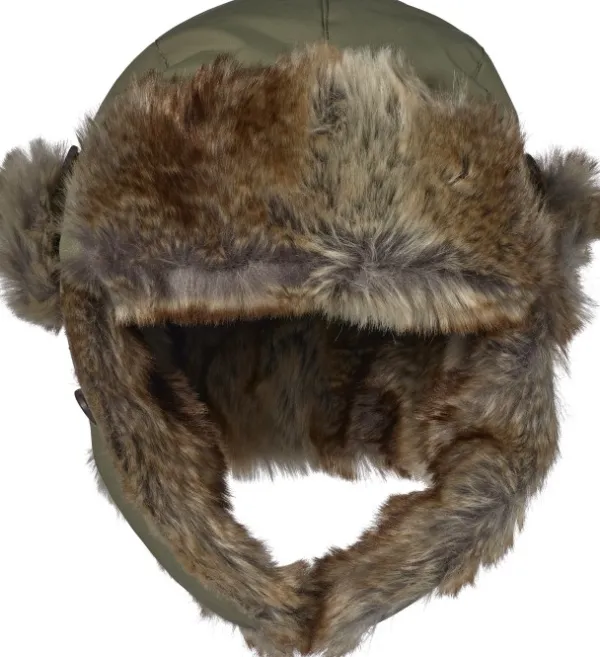 Isbjörn Lasten Asusteet^Squirrel Winter Cap lasten talvilakki, maastonvihreä