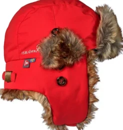 Isbjörn Squirrel Winter Cap lasten talvilakki, punainen| Lasten Asusteet