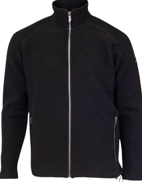 Ivanhoe of Sweden Ivanhoe Danny Full Zip paita, Black| Pitkähihaiset Paidat