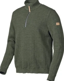 Ivanhoe of Sweden Ivanhoe M'S Hugo Half Zip Wb Loden Green| Hupparit, Fleecet Ja Välipaidat