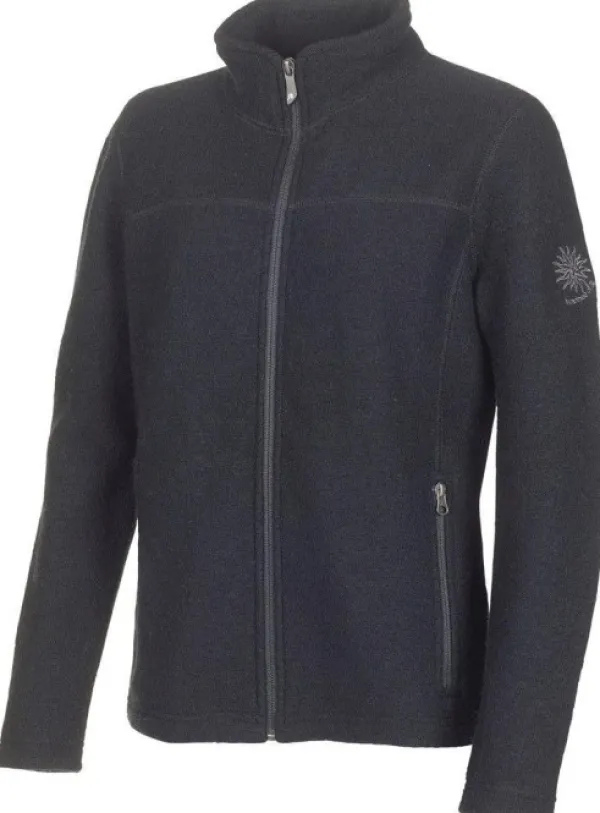 Ivanhoe of Sweden Hupparit, Fleecet Ja Välipaidat^Ivanhoe W'S Beata Full Zip Black