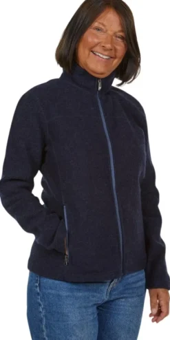 Ivanhoe of Sweden Hupparit, Fleecet Ja Välipaidat^Ivanhoe W'S Beata Full Zip Black