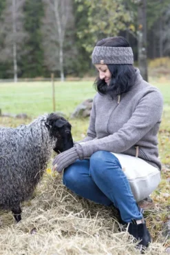 Ivanhoe of Sweden Hupparit, Fleecet Ja Välipaidat^Ivanhoe W'S Nls Twig Full Zip Nutmeg