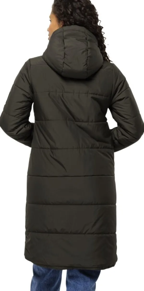 Jack Wolfskin Toppatakit^Deutzer Coat naisten talvitakki, Cold Coffee