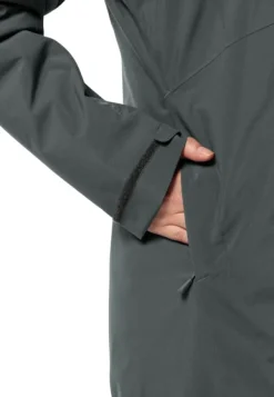 Jack Wolfskin Kuori- Ja Sadetakit^Heidelstein Insulated Jacket naisten takki, Slate Green