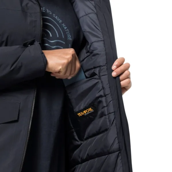 Jack Wolfskin Koenigsbau Parka parkatakki, Night Blue Heather| Toppatakit