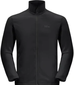 Jack Wolfskin Taunus FZ fleecetakki, Black| Hupparit, Fleecet Ja Välipaidat
