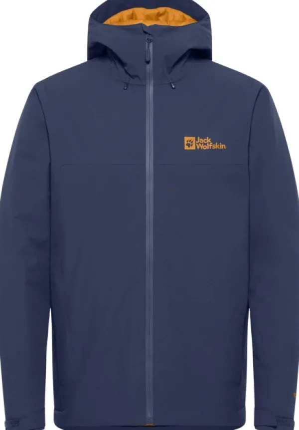 Jack Wolfskin Toppatakit^Wisper Insulated Jacket takki, Night Blue Heather