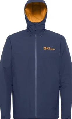 Jack Wolfskin Toppatakit^Wisper Insulated Jacket takki, Night Blue Heather