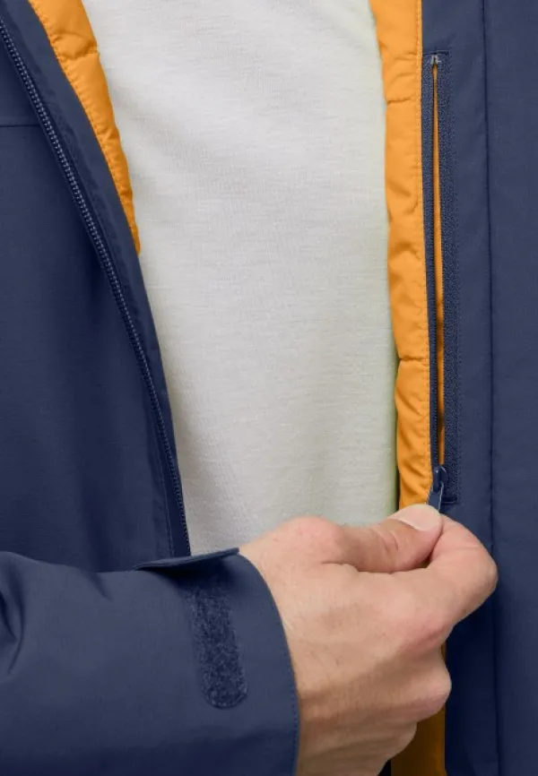Jack Wolfskin Toppatakit^Wisper Insulated Jacket takki, Night Blue Heather