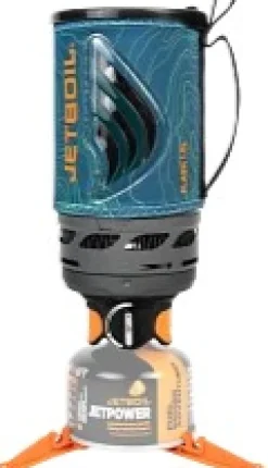 Jetboil Cook System Flash Ocean Topo 2.0| Ruoanlaitto ja grillaus/Kaasukeittimet