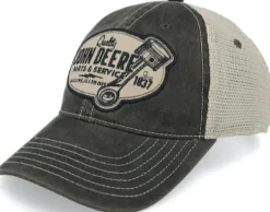 John Deere Päähineet, huivit ja kaulurit/Lippikset^6 Panel Chan & Mesh Unstruct Beige/Grey