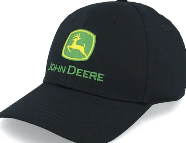 John Deere Logo Nrlad Cap Black| Päähineet, huivit ja kaulurit/Lippikset