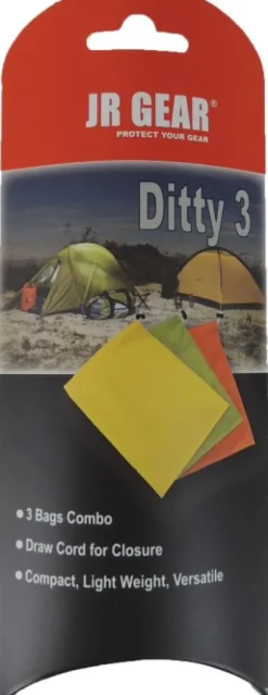 JR Gear Kuiva- Ja Pakkauspussit^Ditty Pakkauspussi 3-pack