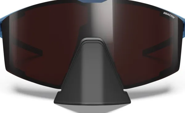 Julbo Edge Cover Blue / Blue Reactiv 0-4 High Contrast| Aurinkolasit