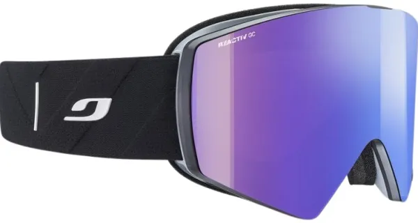Julbo Razor Edge REACTIV 1-3 Glare Control laskettelulasit, musta/harmaa| Suojalasit Ja Laskettelukypärät