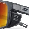 Julbo Shield Translucent Black / Black Polarized 3CF aurinkolasit| Aurinkolasit
