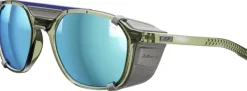 Julbo Aurinkolasit^Slack Cover Shiny Translucent Army Green / Gray Spectron Hd 4 Polarized Multilayer Blue