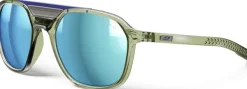 Julbo Aurinkolasit^Slack Cover Shiny Translucent Army Green / Gray Spectron Hd 4 Polarized Multilayer Blue