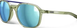 Julbo Aurinkolasit^Slack Cover Shiny Translucent Army Green / Gray Spectron Hd 4 Polarized Multilayer Blue