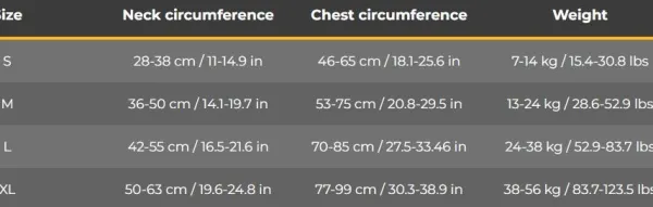 Julius K9 Valjaat^Speed Harness koiran valjaat, koko S, punainen