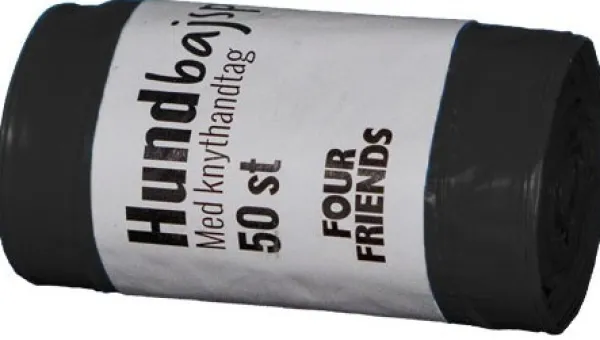 Lupus Koirankakkapussit^Kakkapussi Musta Solmittava 50 kpl