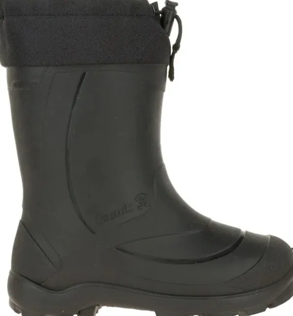 Kamik Snobuster 1 Kids lasten lämpösaappaat, musta| Lasten Kengät