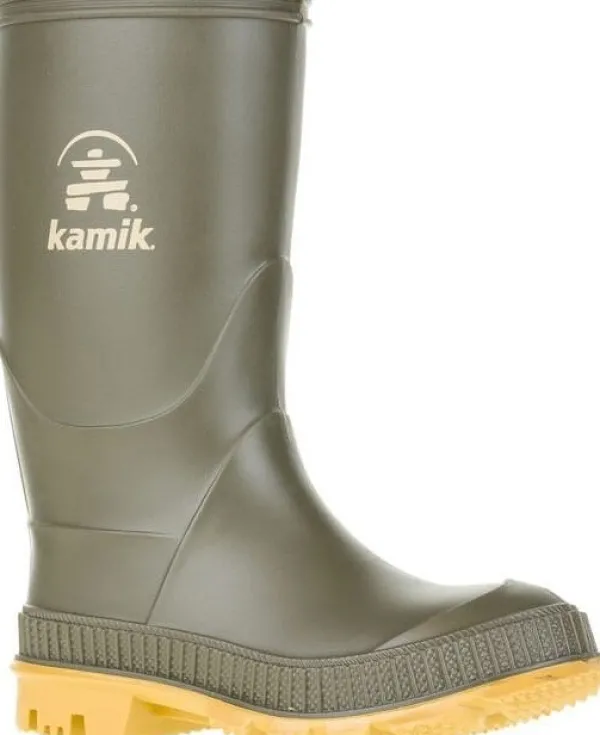 Kamik Lasten Kengät^Stomp lasten kumisaappaat, vihreä